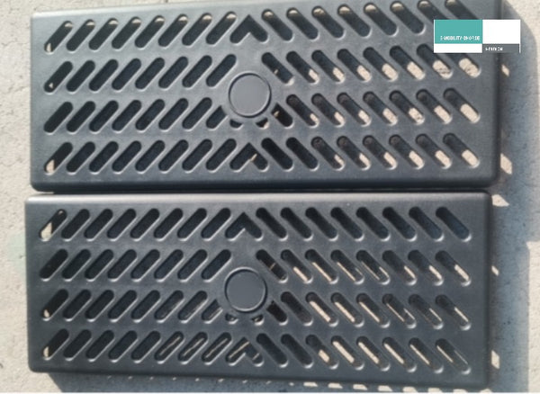 Rejillas de ventilación Tesla Model Y para ventilación del espacio para los pies - juego de 2