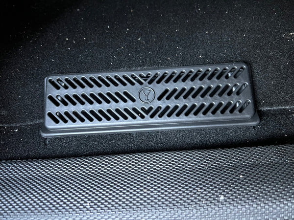 Rejillas de ventilación Tesla Model Y para ventilación del espacio para los pies - juego de 2