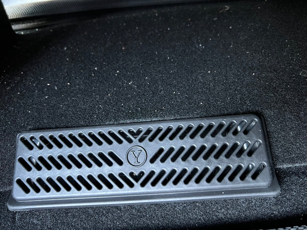 Rejillas de ventilación Tesla Model Y para ventilación del espacio para los pies - juego de 2