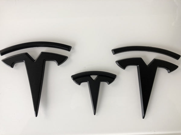 Set T-Logo para delantero, trasero y volante para Modelo Y - tapas