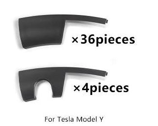 Tapas de protección de llantas de aluminio Tesla Model Y