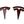 Conjunto de logotipo T para la parte delantera y trasera de las gorras Model S