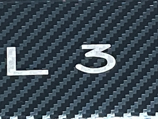 Tesla Model 3 - Umbral de puerta con aspecto de carbono (juego de 4)