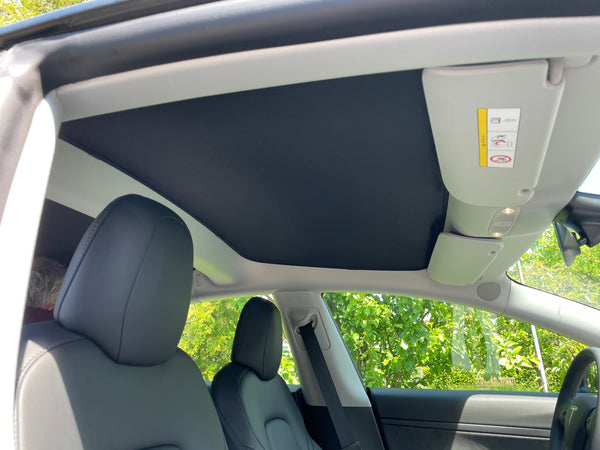 Juego de 4 piezas de elementos de parasol Tesla Model 3 - para todos los M3 excepto 2021 de producción en EE. UU.