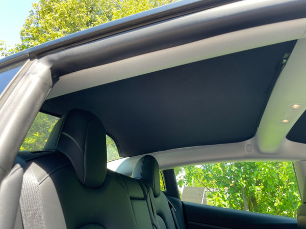 Juego de 4 piezas de elementos de parasol Tesla Model 3 - para todos los M3 excepto 2021 de producción en EE. UU.