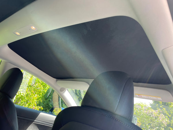 Juego de 4 piezas de elementos de parasol Tesla Model 3 - para todos los M3 excepto 2021 de producción en EE. UU.