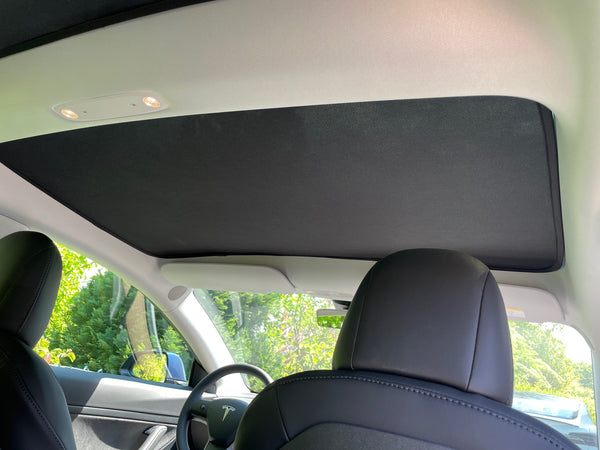 Juego de 4 piezas de elementos de parasol Tesla Model 3 - para todos los M3 excepto 2021 de producción en EE. UU.