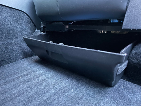 Tesla Model Y - Caja de almacenamiento organizadora debajo del asiento