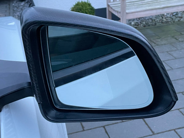 Cubiertas de espejo de carbono real Tesla Model Y - mate