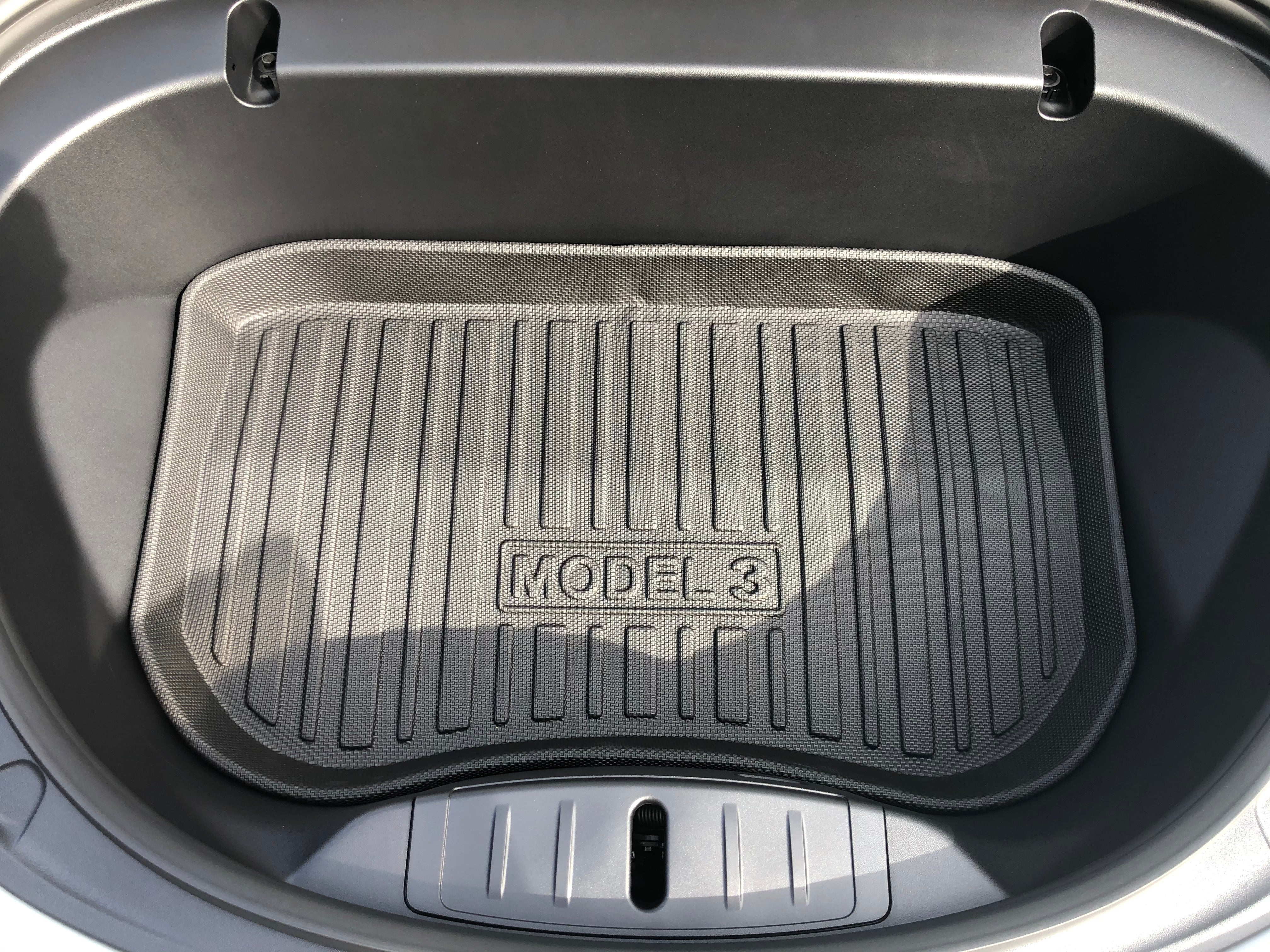 Tesla Model 3 Kofferraum Allwetter Schutzmatte - Streifendesign
