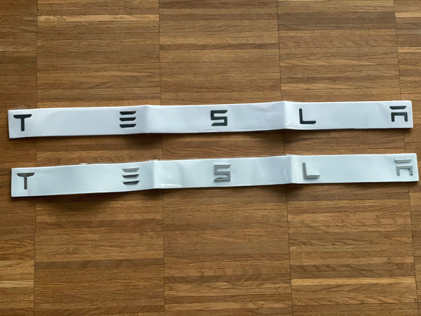 Letras TESLA para Tesla Model 3 e Y