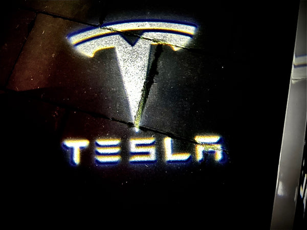 Juego de 2 luces de bienvenida Tesla Model S, 3, X e Y